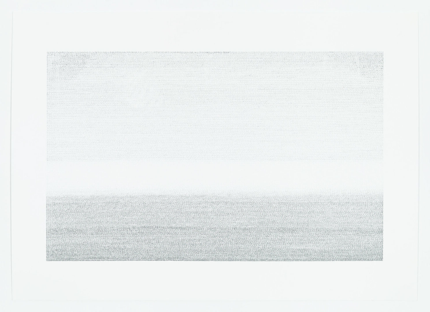 A white background with a line of water